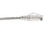 Vertical Cable 077-2040/3GY 3Ft. Gray Cat6A Slim Patch Cord