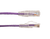 Vertical Cable 077-2042/3PR 3Ft. Purple Cat6A Slim Patch Cord
