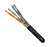 Vertical Cable 066-554/P/BK Cat6 Plenum 550MHz 1,000Ft Black