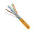 Vertical Cable 064-704/A/S/OR Cat6A Shielded 1000Ft Orange Wooden Spool