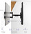 SES 60-120" Heavy Duty Articulating Wall Mount