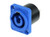 Neutrik NAC3MPA-1-WOT 3/16" Blue Power-In Chasis Connector