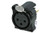 Neutrik NC3FBV1-B 3 Pole Female XLR Receptacle