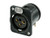 Neutrik NC3FDM3-H-B 3 Pole Female Receptacle
