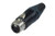 Neutrik NC3FXX-EMC-B 3 Pole Female EMC-XLR Cable Connector