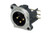Neutrik NC3MBHR 3 Pole Male XLR Receptacle