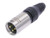 Neutrik NC3MX-HD-B 3 Pole Male Cable Connector