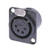 Neutrik NC4FD-L-BAG-1 4 Pole Female Receptacle