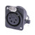 Neutrik NC4FDM3-H-BAG 4 Pole Female Receptacle