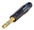 Neutrik NP3X-B 3 Pole 1/4" Professional Phone Plug