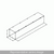 Hammond Manufacturing CWSC2120NK 120" Type 1 Lay In Screw Cover Wireway