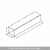 Hammond Manufacturing CWSC1236NK 36" Type 1 Lay In Screw Cover Wireway