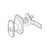 Hammond Manufacturing THK1 Tee Locking Handle