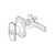 Hammond Manufacturing THK3 Tee Locking Handle