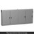 Hammond Manufacturing UHDM844124SFTC Type 12 Mild Steel Modular Freestanding Disconnect Enclosure