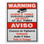 LTS LTSIGNB Warning Sign