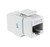 Vertical Cable 302-KCJ/WH Cat6 White Keystone Coupler
