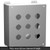 Hammond Manufacturing 1437S Type 12 Mild Steel Pushbutton Enclosure