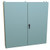 Hammond Manufacturing 1422F10 Type 12 Mild Steel Two Door Floormount Enclosure