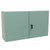 Hammond Manufacturing EN4TD244210GY Type 12 Mild Steel Two Door Wallmount Enclosure