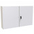 Hammond Manufacturing EN4TD30488LG Type 12 Mild Steel Two Door Wallmount Enclosure