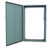 Hammond Manufacturing 1418R10 Type 12 Mild Steel Wallmount Enclosure