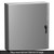 Hammond Manufacturing EN4DSC24268GY Type 4 Hinge Door Mild Steel Wallmount Disconnect Enclosure