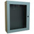 Hammond Manufacturing EN4SD24206WGY Type 4 Hinge Door Mild Steel Wallmount Window Enclosure