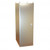 Hammond Manufacturing HN4FS722436DS16 Type 4X Continuous Hinge Door Stainless Steel Dual Access Freestanding Enclosure
