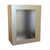 Hammond Manufacturing EN4SD20168WSS Type 4X Hinge Door Stainless Steel Wallmount Window Enclosure