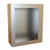 Hammond Manufacturing EN4SD24208WSS Type 4X Hinge Door Stainless Steel Wallmount Window Enclosure