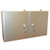 Hammond Manufacturing HN4WM24428S16 Type 4X Stainless Steel Two Door Wallmount Enclosure