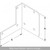 Hammond Manufacturing 1485BL2 Bracket Hanger