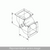 Hammond Manufacturing 1485D9P 90 Degree Elbow Inside Opening