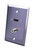 Vanco 120951X Stainless Steel HDMI + 3.5mm Wall Plate
