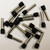 Eclipse 701-020 Black AWG 10 18mm Barrel Wire Ferrule, 100 Pack