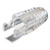 Eclipse 902-571-50 Clear Quik Thru Cat5E Strain Relief, 50 Pack
