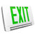 Morris 73373 Green LED Light Pipe LED Combo Exit/Emergency Light