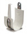 Platinum Tools HPH48-25 3" Snap-Lock Standard HPH White J-Hooks, 25 Pack