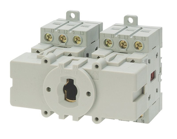 Sprecher & Schuh LA7-16-3753 16A 3-Pole Base-Mounted Changeover Disconnect Switch