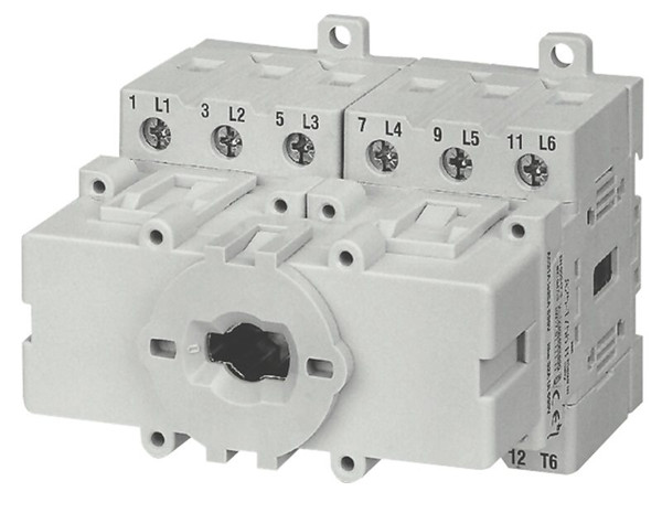 Sprecher & Schuh LA7-32-3753 32A 3-Pole Base-Mounted Changeover Disconnect Switch