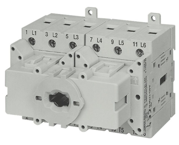 Sprecher & Schuh LA7-63-1756 63A 6-Pole Base-Mounted Disconnect Switch