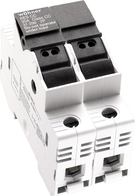 Sprecher & Schuh 31112 2-Pole DIN-rail Easy Switch Fuse Holder