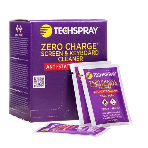 TechSpray 1743-50PK 50 Screen & Keyboard Cleaner Wipes