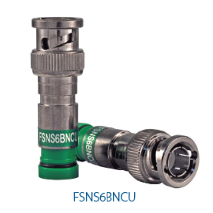 Belden FSNS6BNCU-25 ProSNS RG6 Universal BNC Coax Connector, Pack of 25
