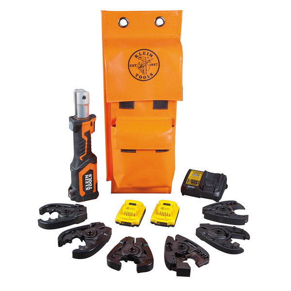 Klein BAT20-7T14 Battery-Operated Cutter/Crimper Kit