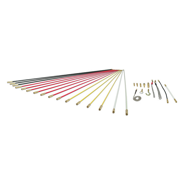 Klein SRS56981 34-Piece 52.5Ft Mega Fish Rod Kit