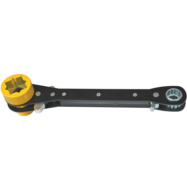 Klein KT155HD 5-in-1 Heavy-Duty Lineman's Ratcheting Wrench
