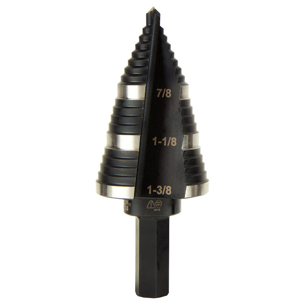 Klein KTSB15 Double-Fluted #15 Step Drill Bit