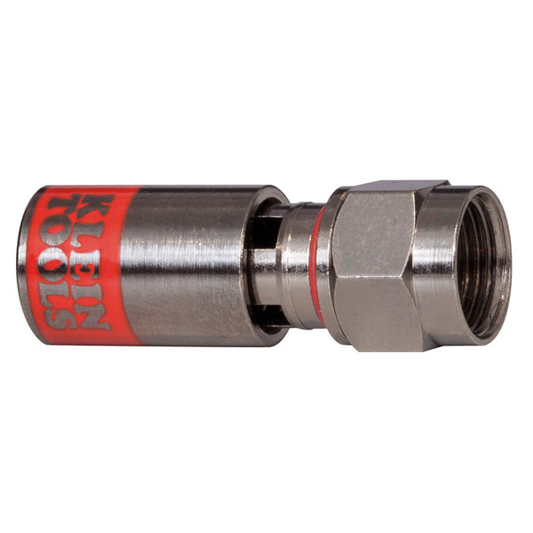 Klein VDV812-618 RG59 Universal F-Compression Connectors, 50 Pack
